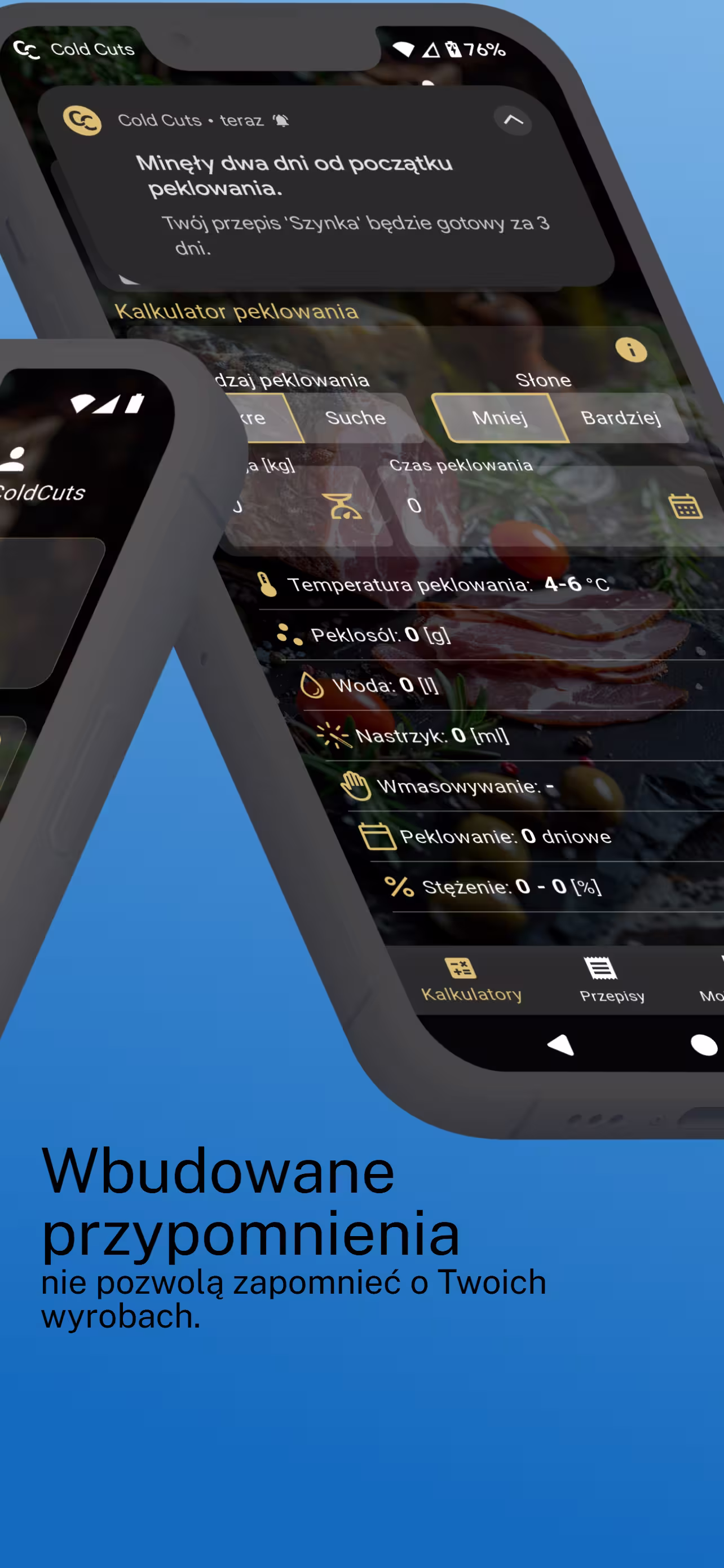 Powiadomienia o peklowaniu